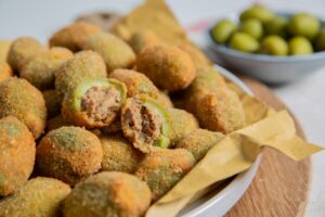 Le nostre olive all’ascolana (6 pezzi)