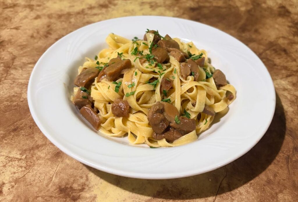 Tagliatelle ai funghi porcini